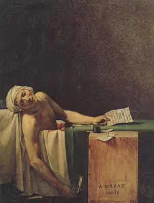 Jacques-Louis David The death of marat (mk02)
